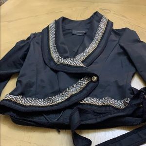 Christian the wrap jacket bcbgmaxazaria